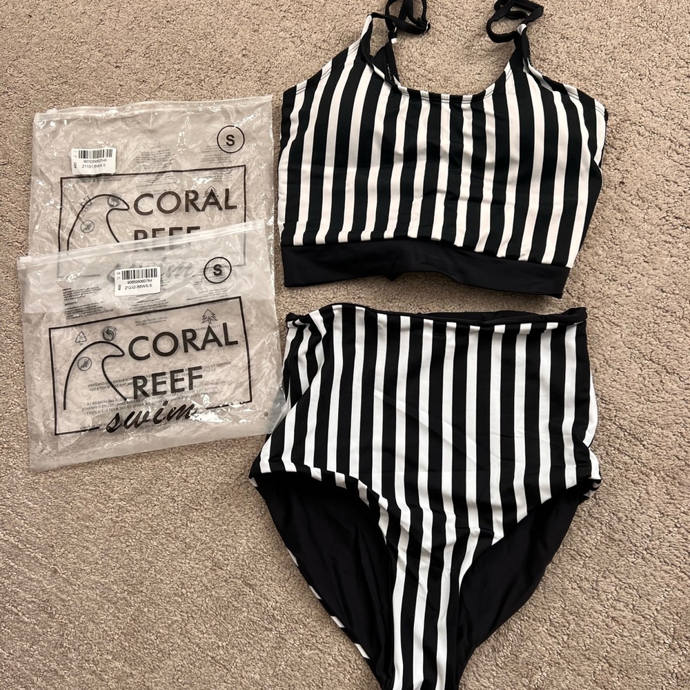 Coral Reef Black & White Set NEW